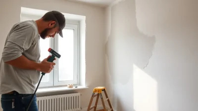 tynkarz w Ełku — etapy pracy krok po kroku