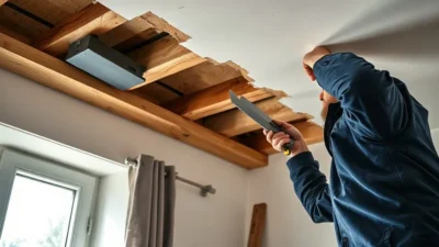 sufity podwieszane w Cieszynie — etapy pracy krok po kroku